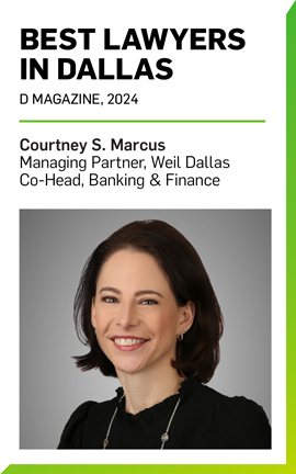 Courtney S. Marcus Named One of D Magazine’s 2024 “Best Lawyers in Dallas”
