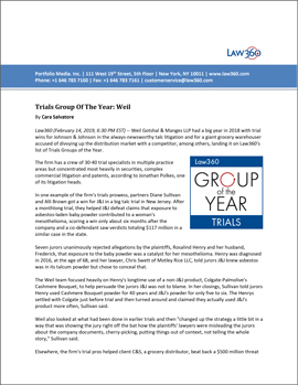 Trials Practice Group of The Year Weil PDF