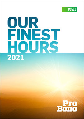 2021 Pro Bono Annual 2021 Pro Bono Annual