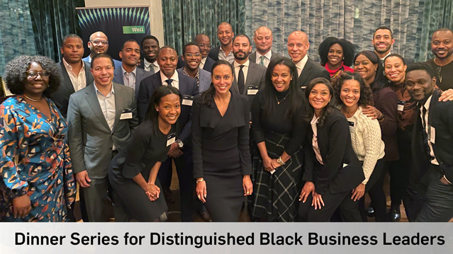 Image of attendees of Dinner Series for Distinguished Black Business Leaders Image of attendees of Dinner Series for Distinguished Black Business Leaders
