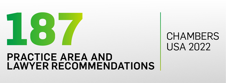 187 Practice Area and Lawyer Recommendations - Chambers USA 2022