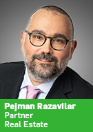 Pejman Razavilar, Partner, Real Estate