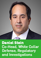 Daniel L. Stein, White Collar Practice Co-Head