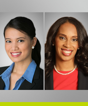 Patricia Astorga and Cheryl James Patricia Astorga and Cheryl James