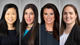 Luna Barrington, Jessica Falk, Liz Ryan and Arianna Scavetti Luna Barrington, Jessica Falk, Liz Ryan and Arianna Scavetti