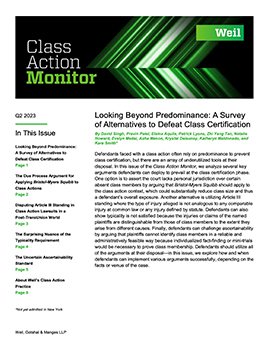 Class Action Monitor Q2