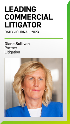 Diane Sullivan Named a 2023 “Leading Commercial Litigator” by Daily Journal