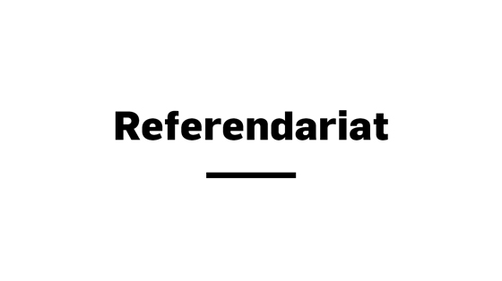 Referendariat