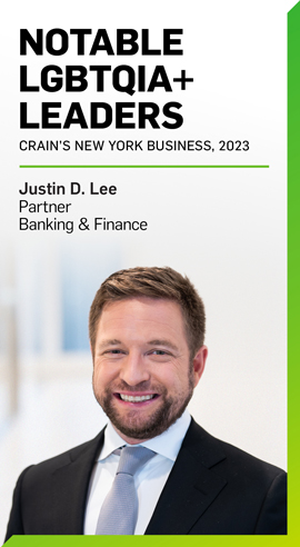 Justin Lee Recognized as a “Notable 2023 LGBTQIA+ Leader” by Crain’s