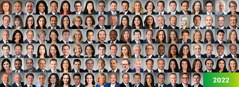 Headshot images of Weil partners who received Top Honors in 2022