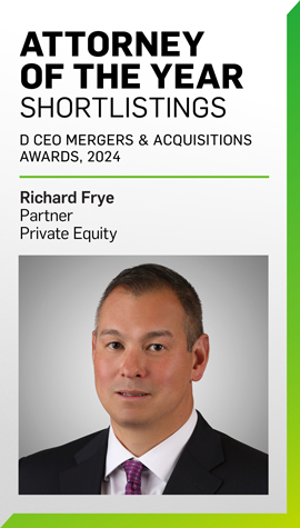 Richard Frye Shortlisted for "Attorney of the Year"