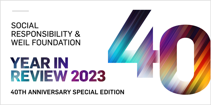 Social Responsibility & Weil Foundation Year in Review 2023