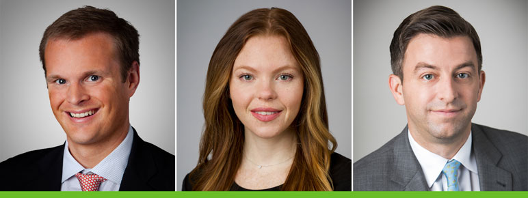 Benton Lewis, Samantha Patel and Chris Machera Benton Lewis, Samantha Patel and Chris Machera