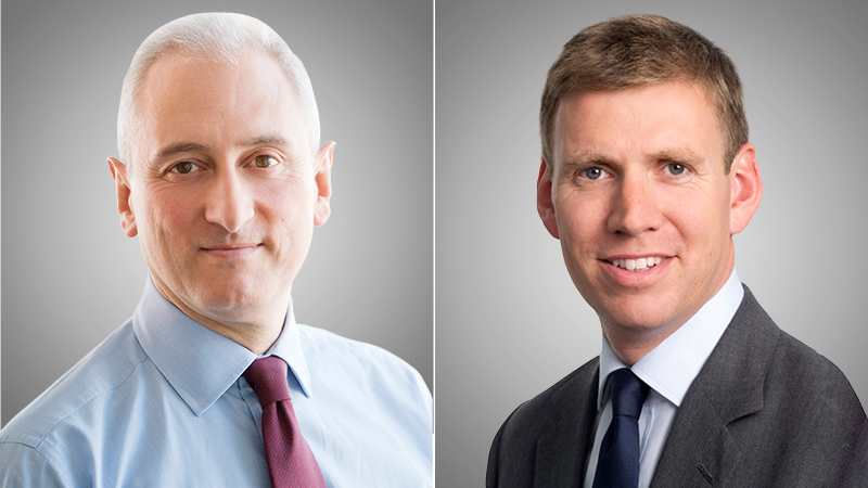 Headshots of Weil partners Marco Compagnoni and Jonathan Wood