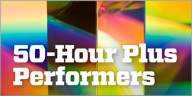 50-Hour Plus Performers