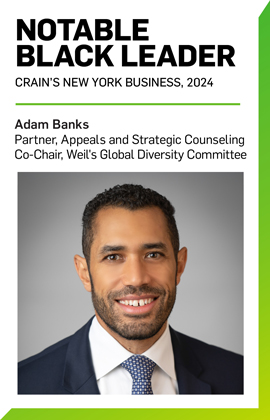 Adam Banks Named a 2024 Notable Black Leader by Crain's New ...