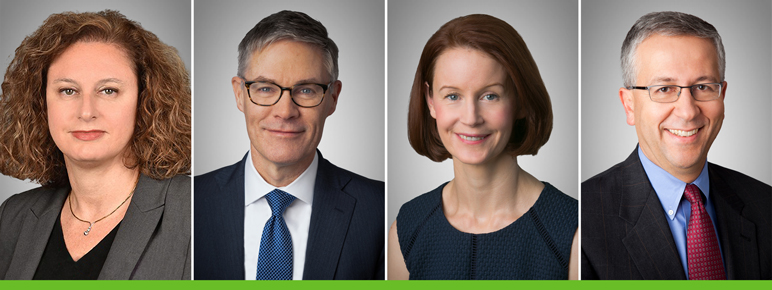 Headshots of Weil partners named top U.S. Corporate employment lawyers by Lawdragon in 2024