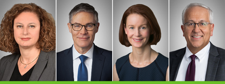 Headshots of Weil partners named top U.S. Corporate employment lawyers by Lawdragon in 2024