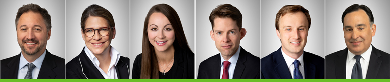Headshots of Weil attorneys who were mentioned as prominent investigations practitioners