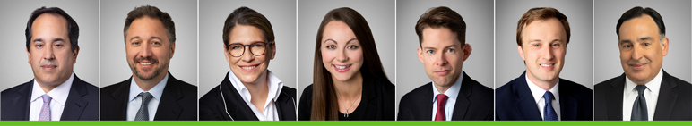 Headshots of Weil attorneys who were mentioned as prominent investigations practitioners