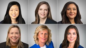 Luna Barrington, Anne Cappella, Chantale Fiebig, Brianne Kucerik, Diane Sullivan and Caroline Zalka Luna Barrington, Anne Cappella, Chantale Fiebig, Brianne Kucerik, Diane Sullivan and Caroline Zalka