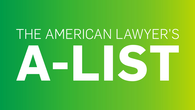 Weil Named to The American Lawyer's “A-List”