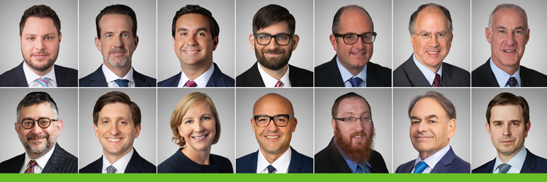 Photo grid of Weil partners