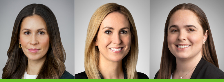 Andriana Georgallas, Megan Granger, Arianna Scavetti