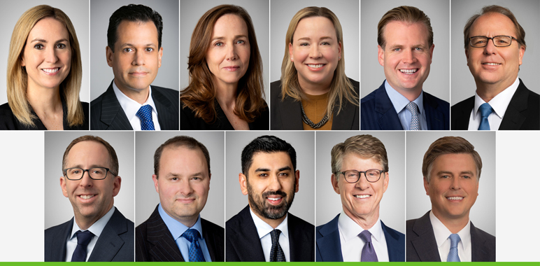 Headshots of the eleven Weil partners named 2025 Lawdragon Leading Global Antitrust Lawyers