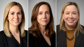 Megan Granger, Jenine Hulsmann and Brianne Kucerik