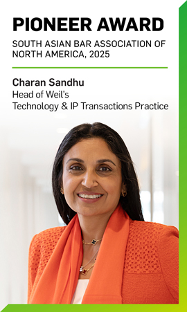 Charan Sandhu Receives 2025 Pioneer Award from South Asian Bar Association