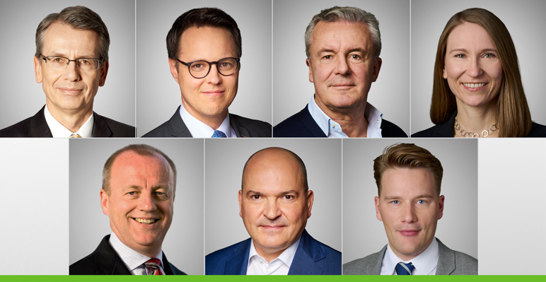 Headshots of the Weil lawyers recognized in 2023 by Best Lawyers in Germany