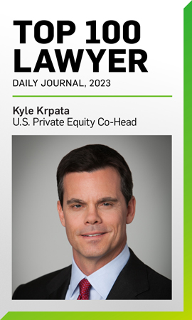 Kyle Krpata Top 100 Lawyer Daily Journal, 2023
