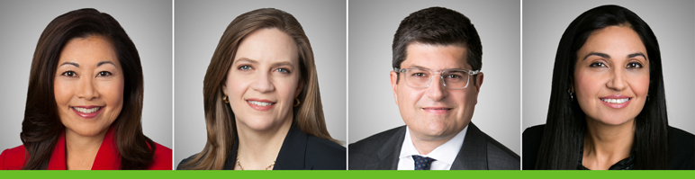 Karen Ballack, Anne Cappella, Benjamin Marks and Charan Sandhu