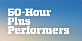 50-Hour Plus Performers 2024