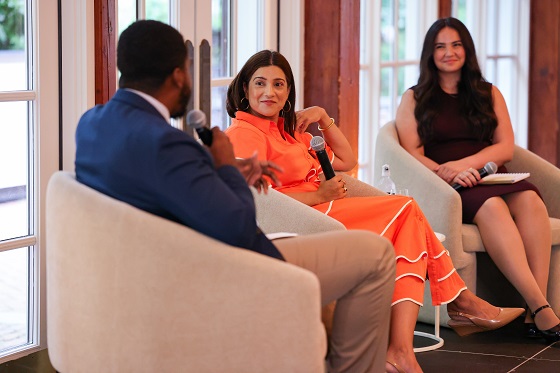 Reshma Saujani, Founder and CEO of Moms First, Founder of Girls Who Code, Author of Brave Not Perfect; 2024 WLI Conference Keynote Speaker