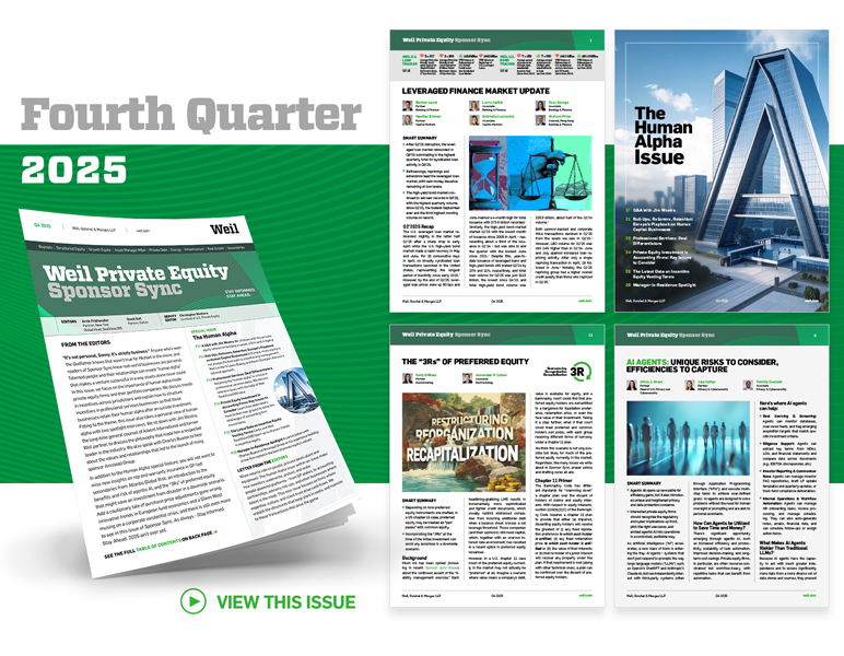 Preview of the Fourth Quarter Sponsor Sync