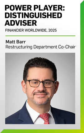Matt Barr: Power Player: Distinguished Adviser - Financier Worldwide, 2025