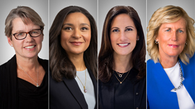 Annemargaret Connolly, Chantale Fiebig, Ramona Nee and Diane Sullivan