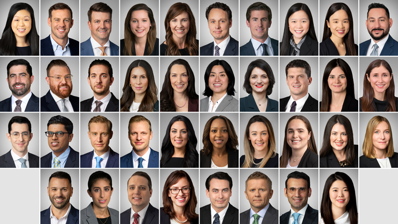 Headshots of Weil's Rising Stars
