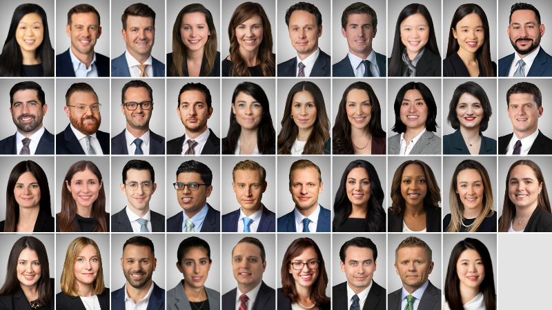Headshots of Weil's Rising Stars