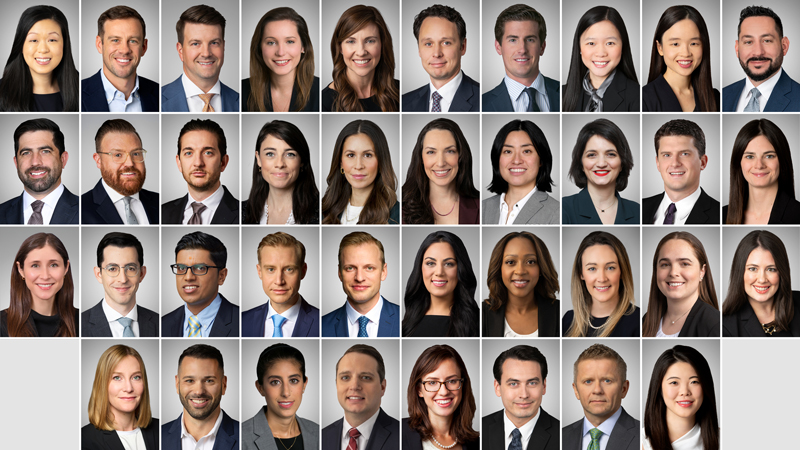 Headshots of Weil's Rising Stars