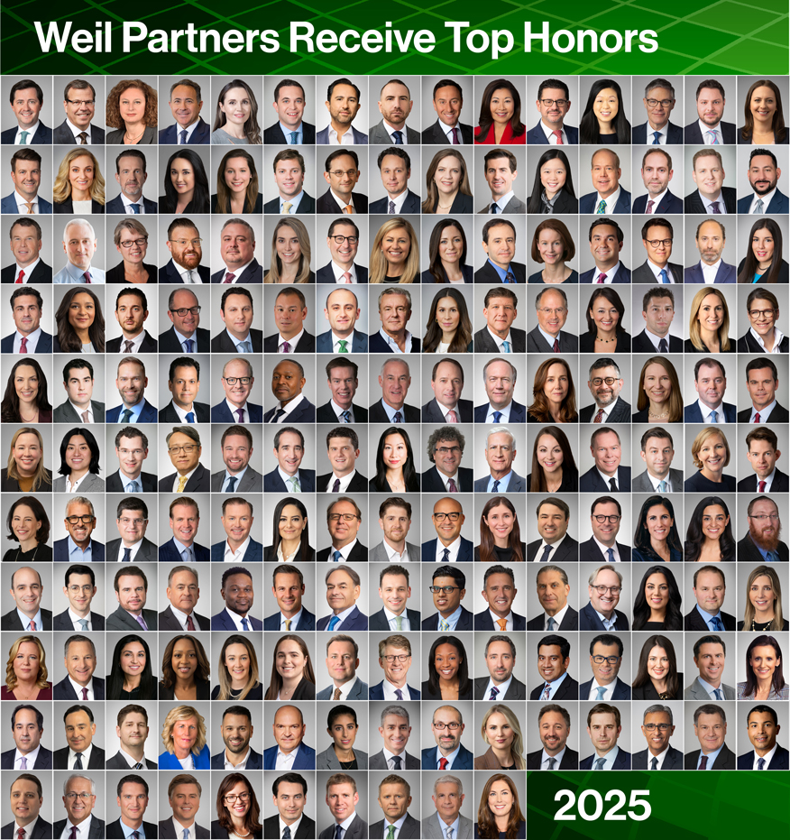 Headshots of Weil partners