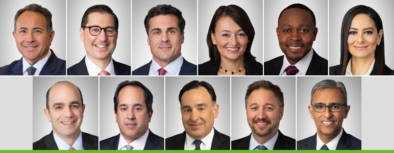 Headshots of the eleven Weil partners named to 2026 Lawdragon 500 Global Leaders in Crisis Management