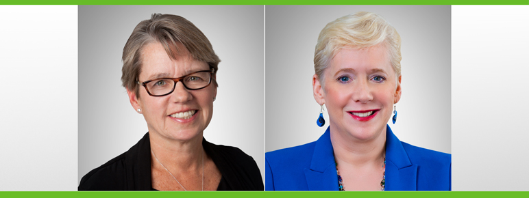 Annemargaret Connolly and Lori Pines