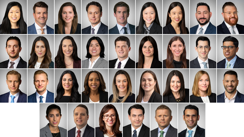 Headshots of Weil's Rising Stars