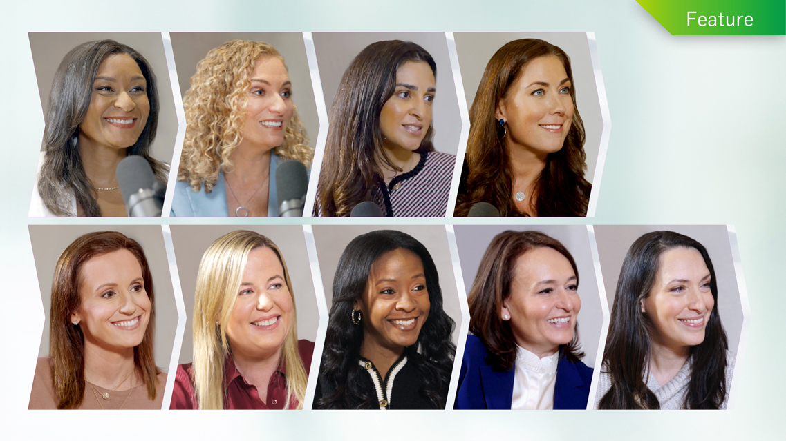 "Images of Weil women partners: Chantale, Ronit, Vynessa, Caroline, Stephanie, Tana, Jannelle, Lyuba and Olivia"