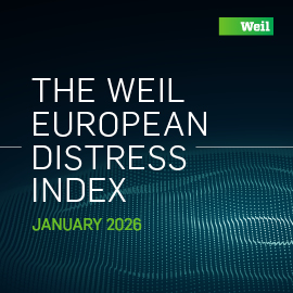 The Weil European Distress Index - January 2026