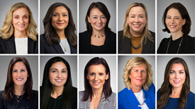 Ronit Berkovich, Chantale Fiebig, Lyuba Goltser, Brianne Kucerik, Courtney Marcus, Ramona Nee, Charan Sandhu, Stephanie Srulowitz, Diane Sullivan and Caroline Zalka