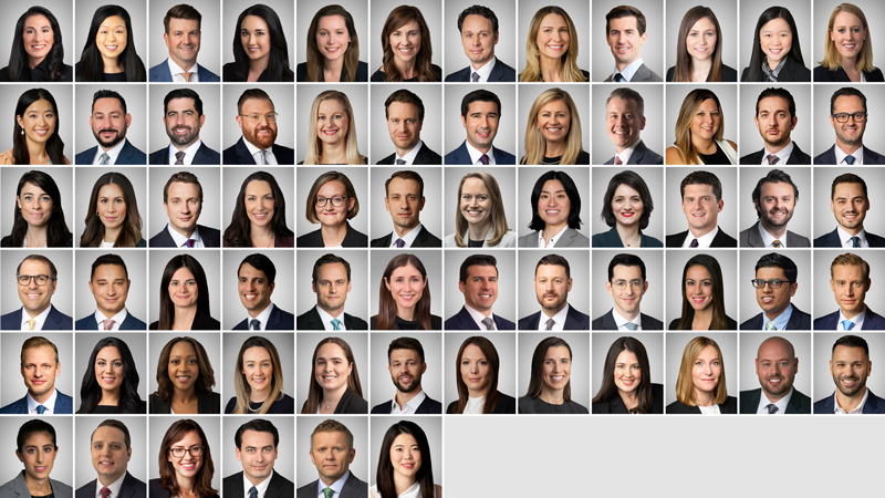 Headshots of Weil's Rising Stars